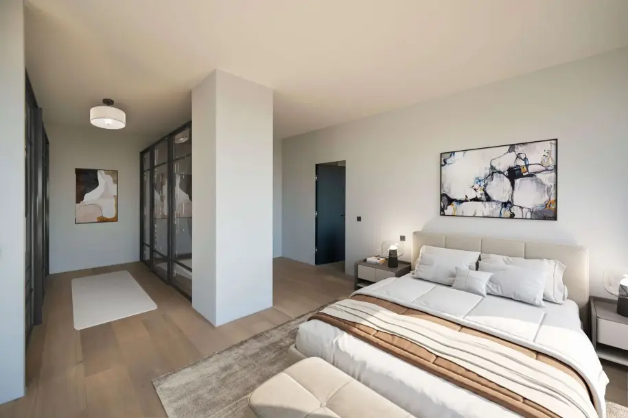 Apartment with alpine view over the Isar floodplains Munich, BA, Germany-3
