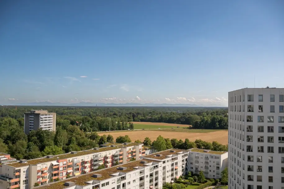 Apartment with alpine view over the Isar floodplains Munich, BA, Germany-9