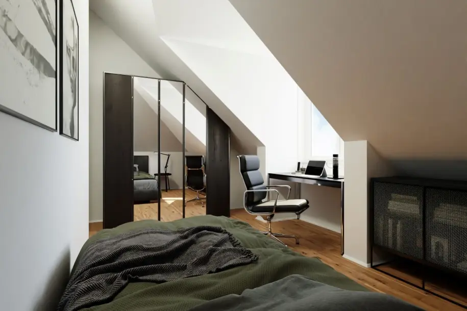 Spacious semi-detached house with large garden in Aubing Munich, BA, Germany-12
